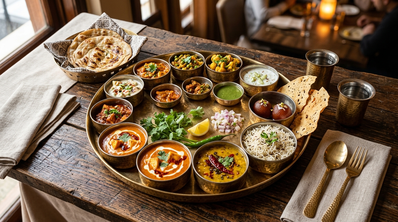 Authentic Vegetarian Cuisine Feast
