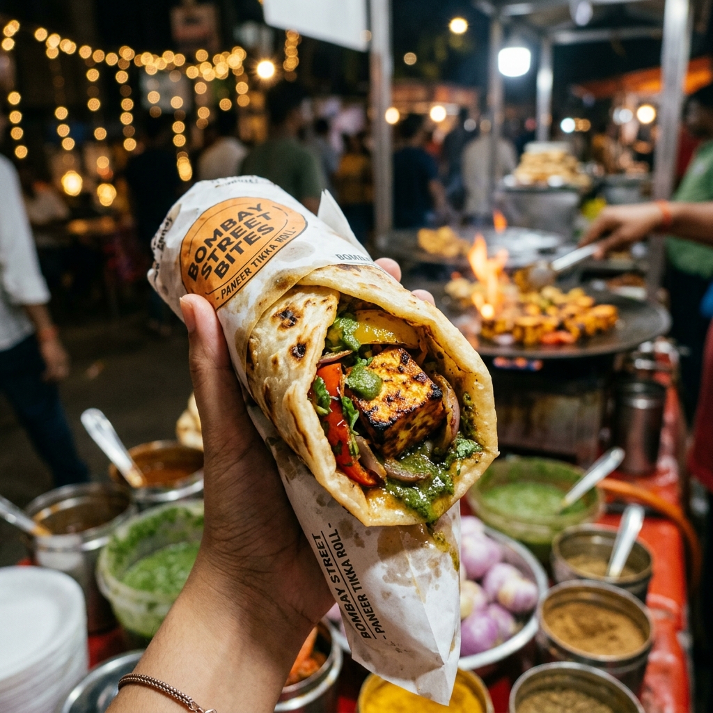Paneer Kathi Roll