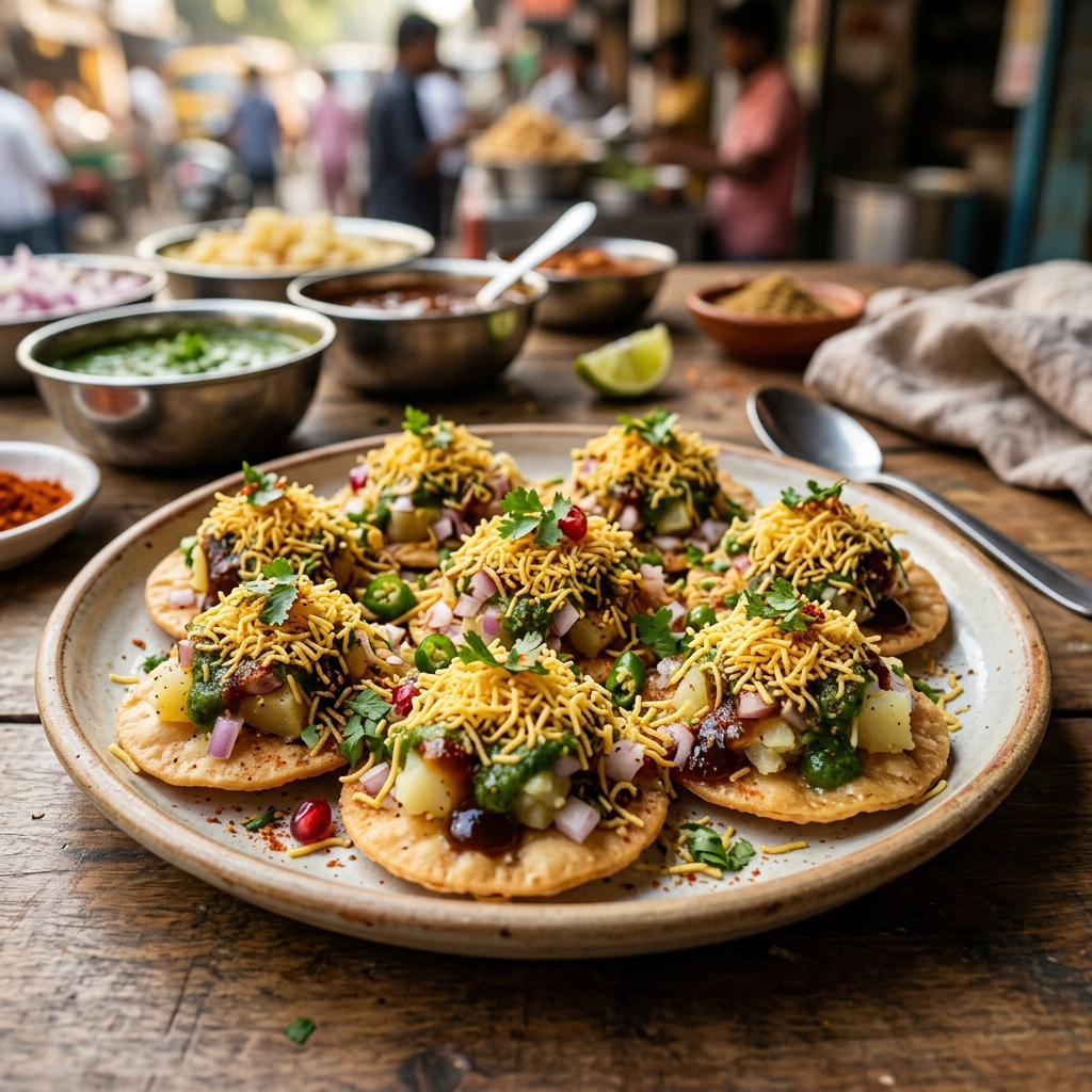 Sev Puri (6 pcs)